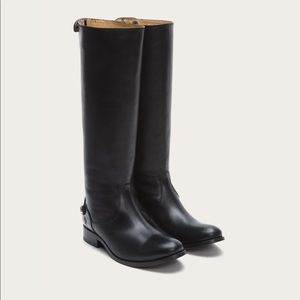 Frye Melissa Button Back Zip Boots